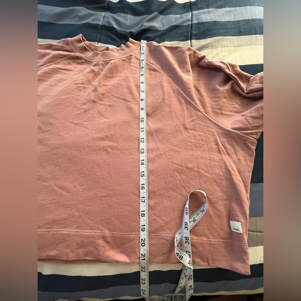 💕 Vuori VGUC Sunnyside Crew in Burnt Clay (?) - Sz Medium - Picture 14 of 14